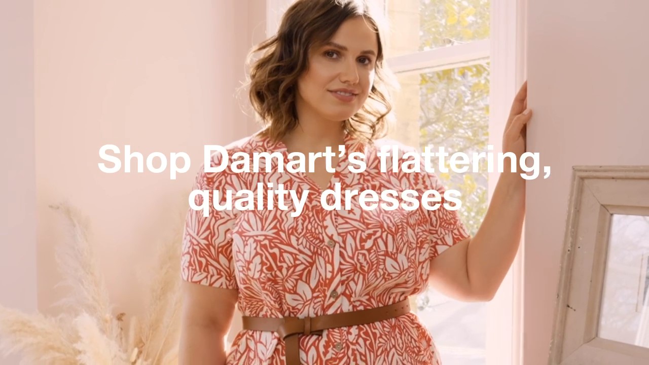 Shop Damart's flattering, quality dresses - video