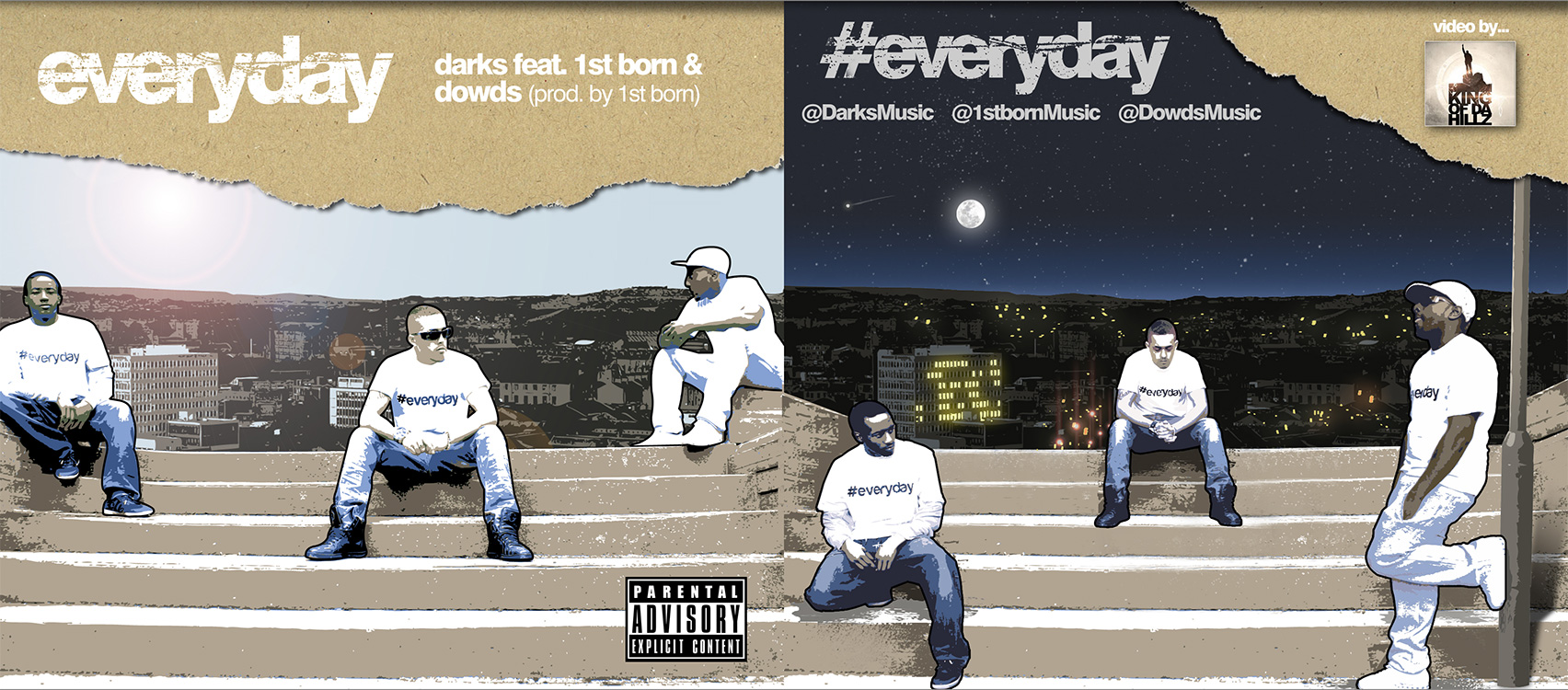 Everyday - CD sleeve design