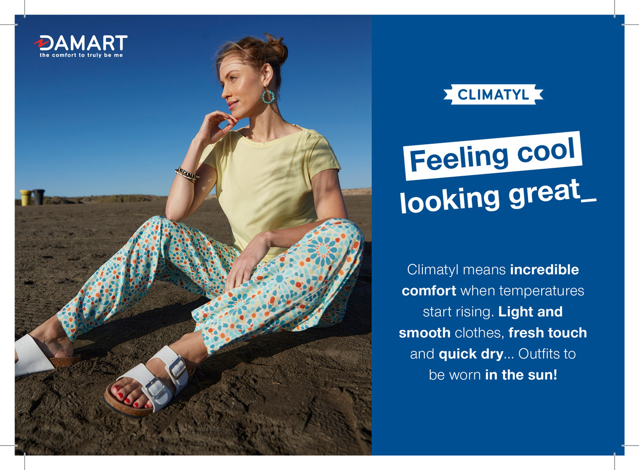 Climatyl - Feeling cool, looking great postcard