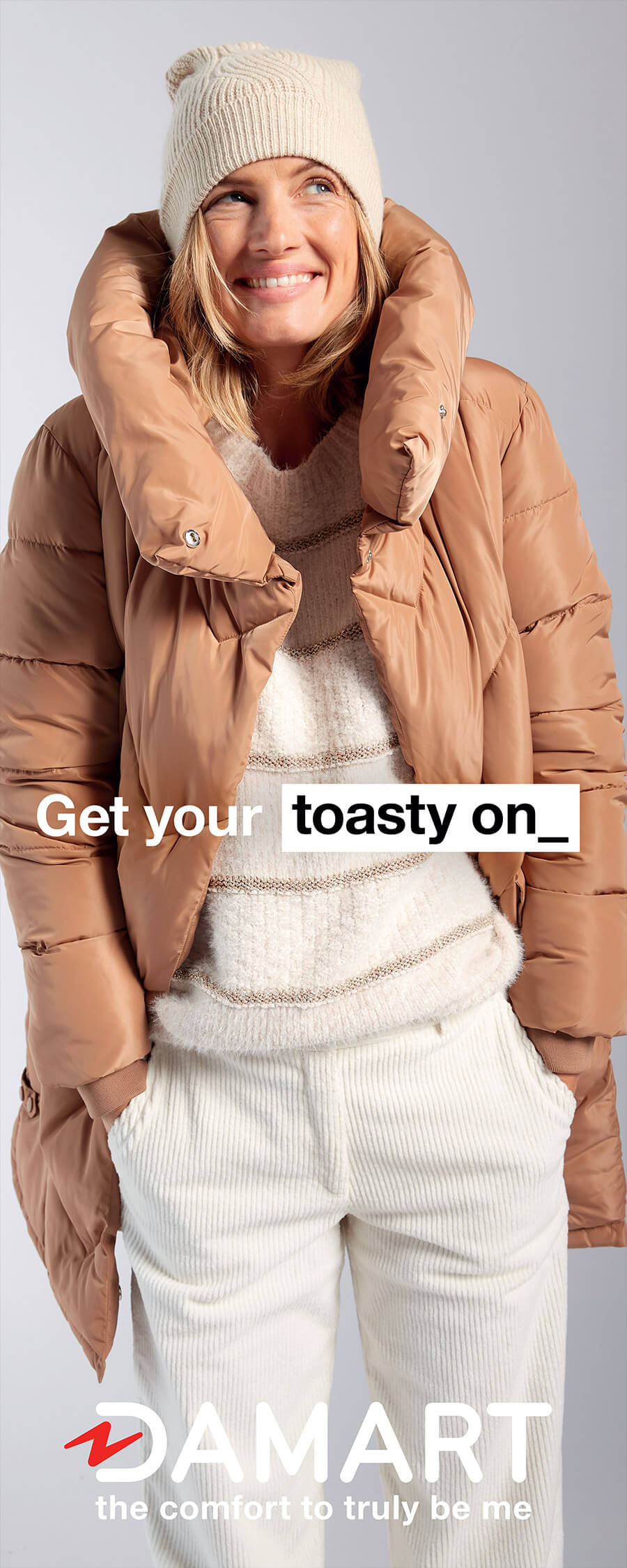 Thermolactyl - Get your toasty on - pull up banner