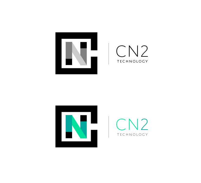 CN2 Technology - logo design