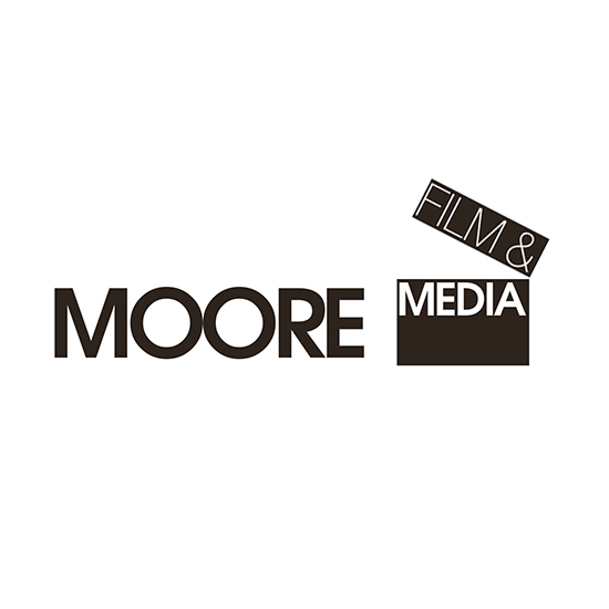 Moore film and media - logo